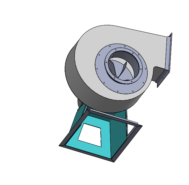 3000转分 7.5千瓦工业吹风机